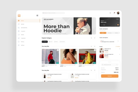 Fashion Ecommerce Dashboard UI Kit