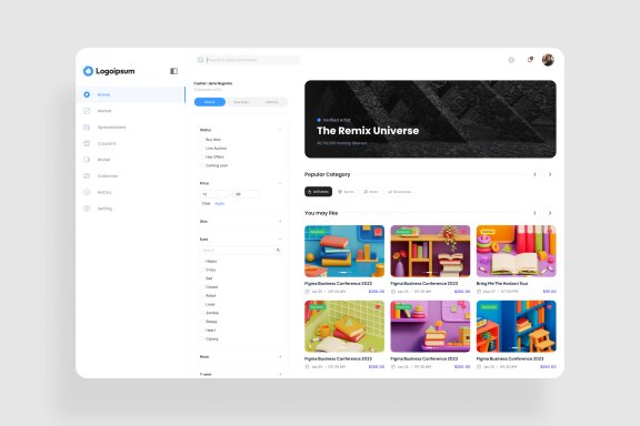 E-Learning Dashboard UI Kit