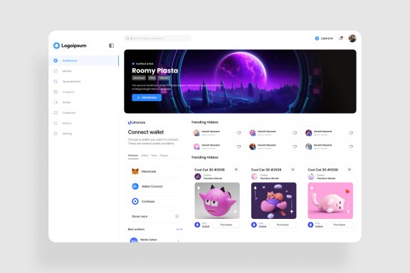NFT Dashboard UI Kit