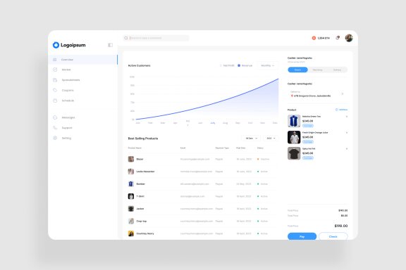 Sale Analytics Dashboard UI Kit