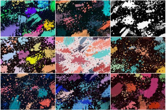 Splatter Backgrounds Vol. 1