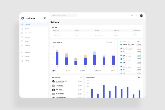 Sale Analytics Dashboard UI Kit