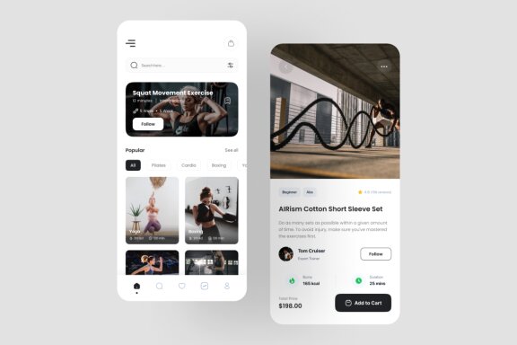 Workout App UI Kit