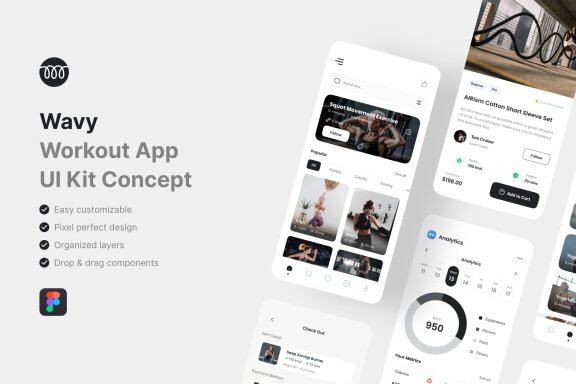 Workout App UI Kit