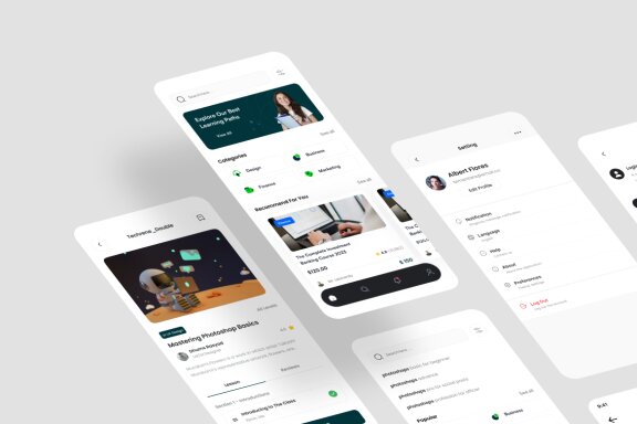 Online Course App UI Kit