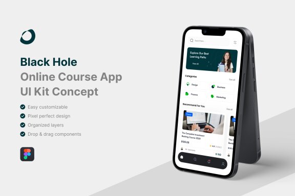 Online Course App UI Kit