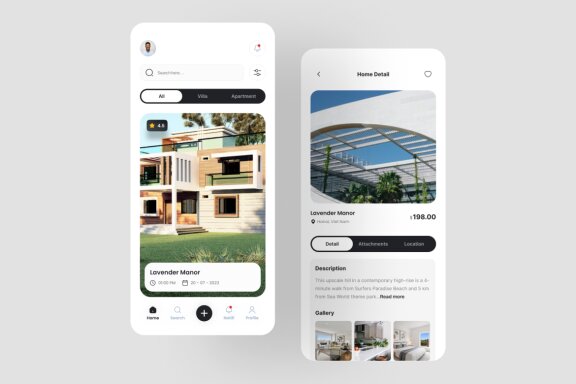 Real Estate App UI Kit