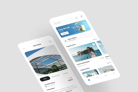 Travel Booking App UI Kit