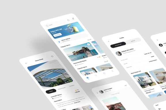 Travel Booking App UI Kit