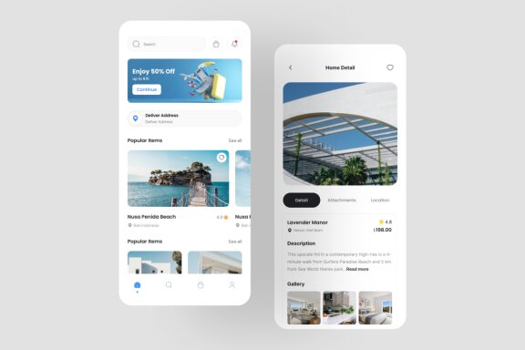Travel Booking App UI Kit