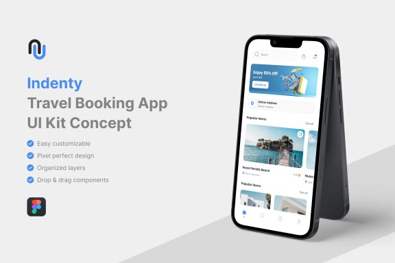 Travel Booking App UI Kit