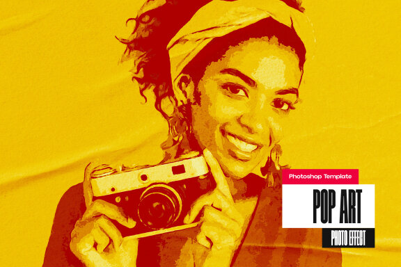 Pop Art Photo Effect