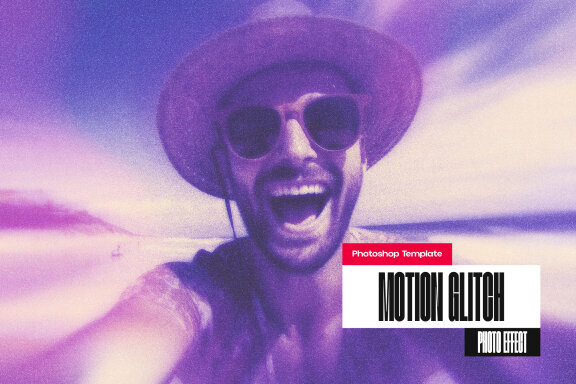 Motion Glitch Photo Effect
