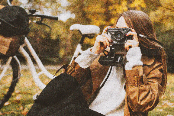 Retro Paper Printing Photo Effect