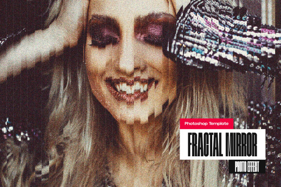 Fractal Mirror Photo Effect