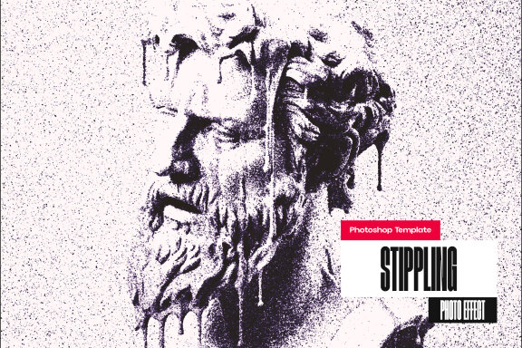 Stippling Photo Effect