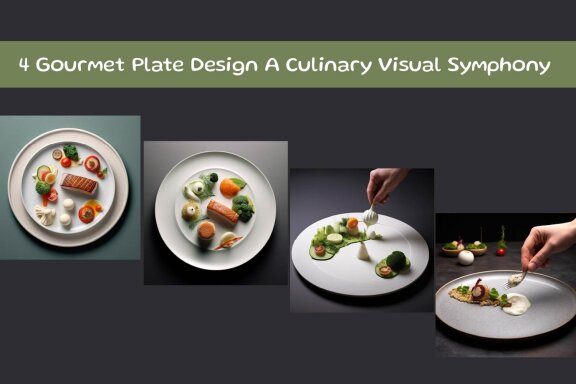 Gourmet Plate Design A Culinary Visual Symphony