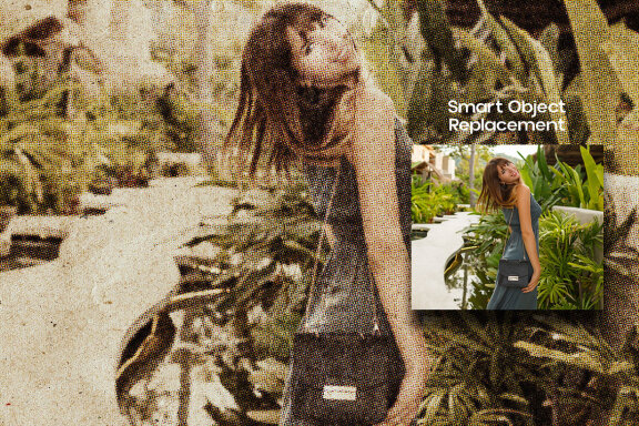 Retro Magazine Photo Effect