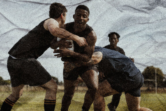 Retro Crinkled Paper Photo Effect