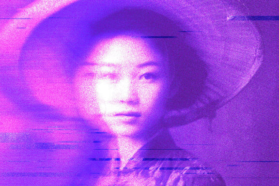 Ghost Glitch Photo Effect