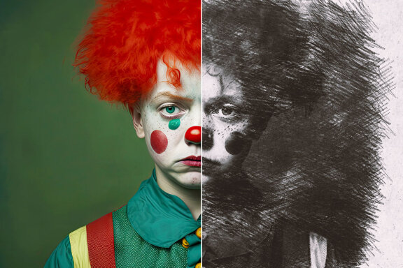 Pencil Sketch Photo Effect