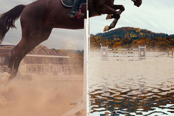 Water Reflection Photo Effect