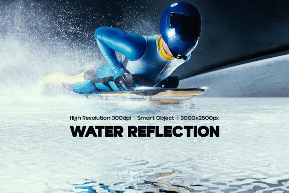 Water Reflection Photo Effect