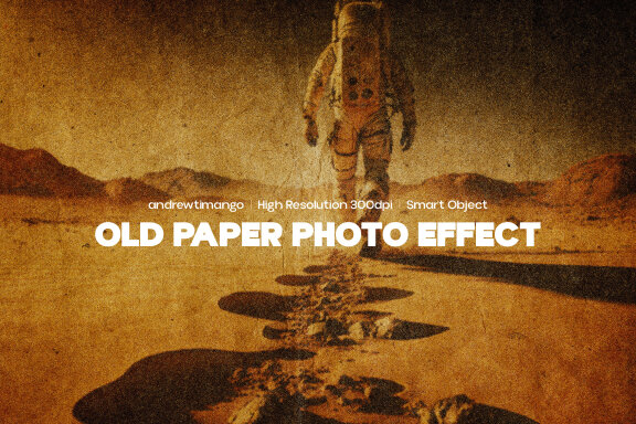 Old Paper Photo Effect