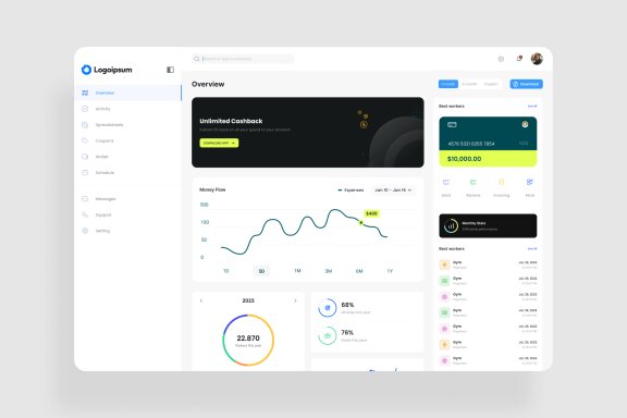 Finance Dashboard UI Kit