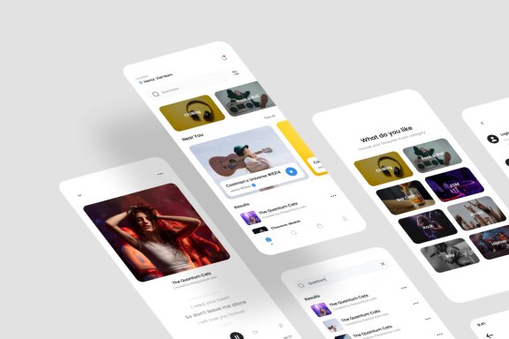 Music Play App UI Kit