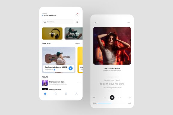 Music Play App UI Kit