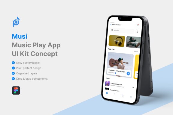 Music Play App UI Kit