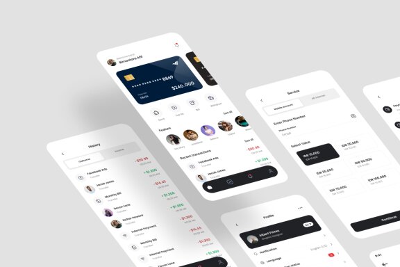 E-Wallet App UI Kit