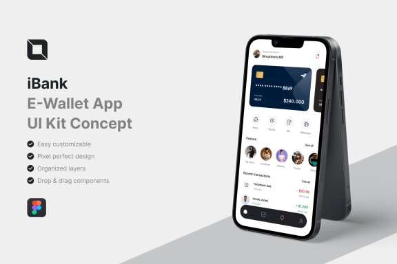 E-Wallet App UI Kit