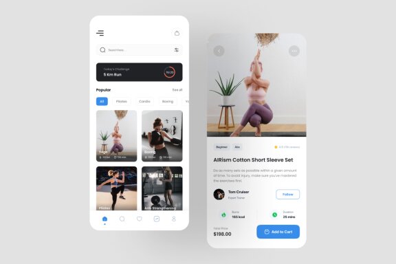 Workout App UI Kit