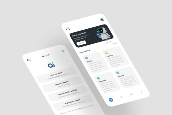 AI Chatbot App UI Kit