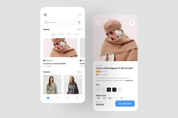 Fashion App UI Kit