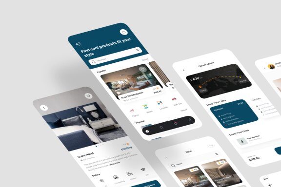 Travel Booking App UI Kit