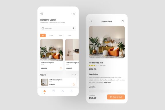 Interior App UI Kit