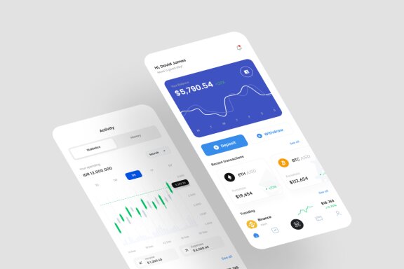 Crypto App UI Kit