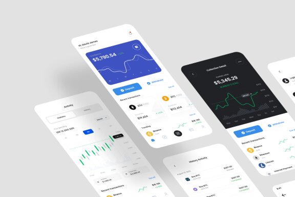 Crypto App UI Kit