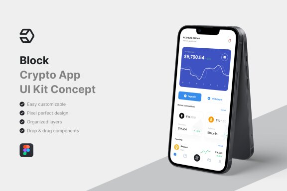 Crypto App UI Kit