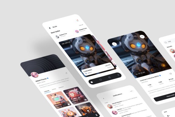 NFT Marketplace App UI Kit