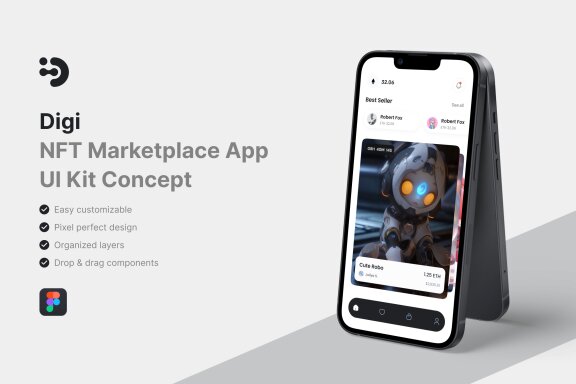 NFT Marketplace App UI Kit