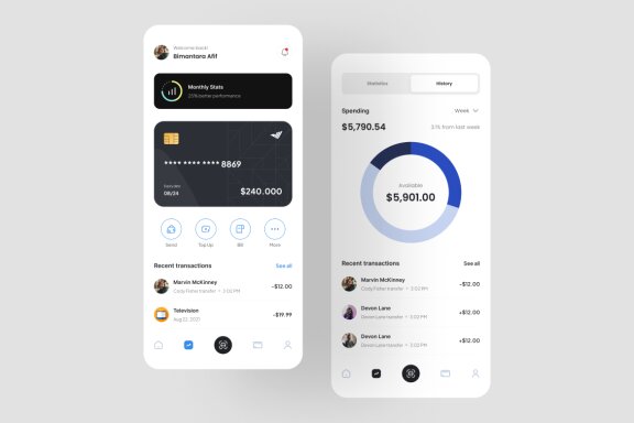 E-Wallet App UI Kit