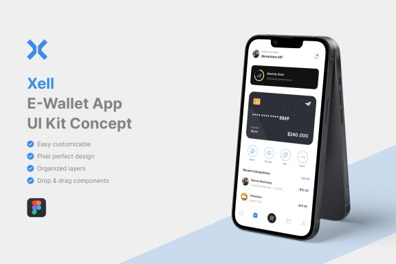 E-Wallet App UI Kit