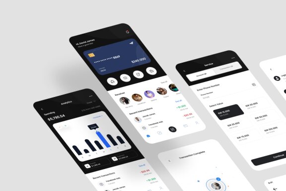E-Wallet App UI Kit