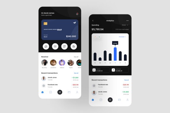 E-Wallet App UI Kit