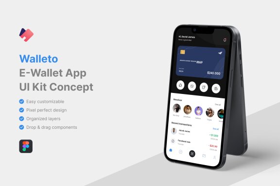 E-Wallet App UI Kit