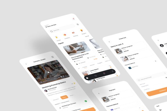 Online Course App UI Kit